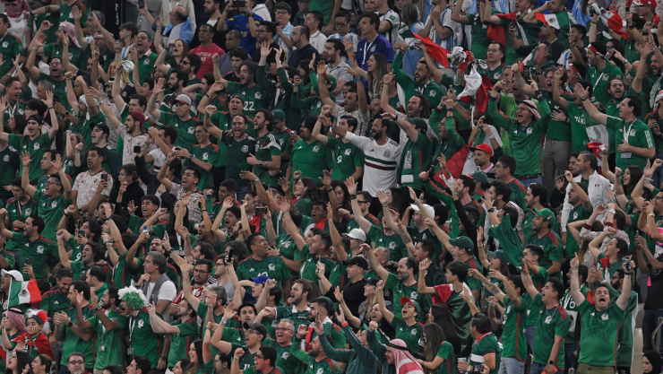 Aficionados de M&eacute;xico en el Mundial de Qatar 2022