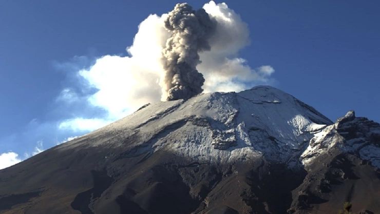explosión popocatépetl 5 de octubre