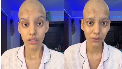 TikToker se rinde ante el cáncer que padece