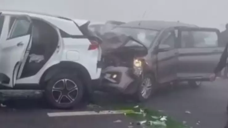 tragedia en la autopista Yamuna