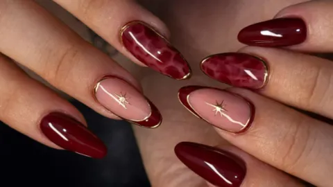 uñas para manos morenas 6