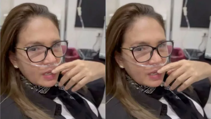 Yolanda Andrade envía mensaje desde el hospital. .jpg