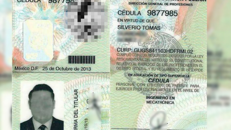 Cédula profesional