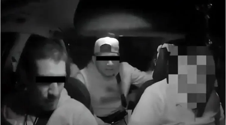 Asalto a taxista por app en Edomex: ladrones quedaron grabados; video del momento