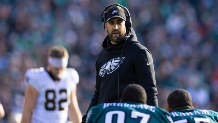 Nick Sirianni, entrenador en jefe de los Philadelphia Eagles