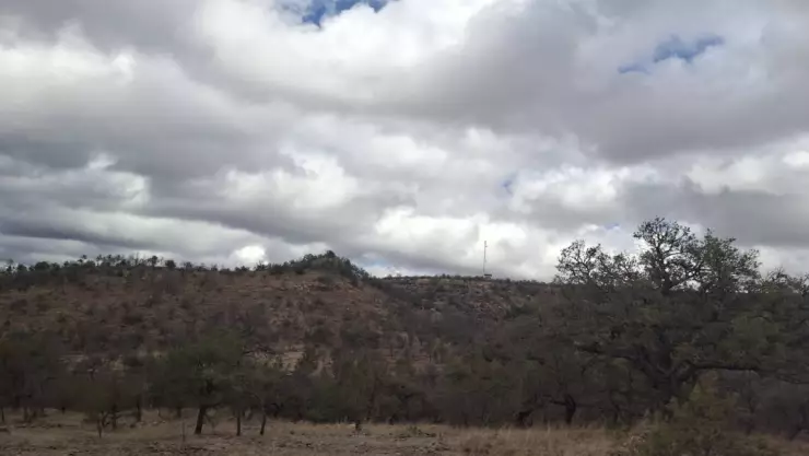 posible granizo y fuertes vientos