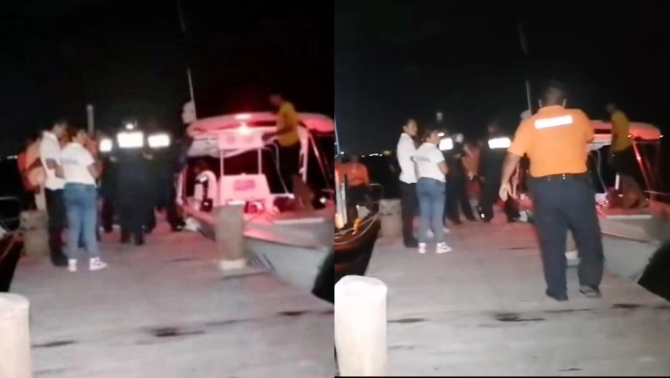 Detienen a capitán de la embarcación que se hundió en Isla Mujeres, Quintana Roo