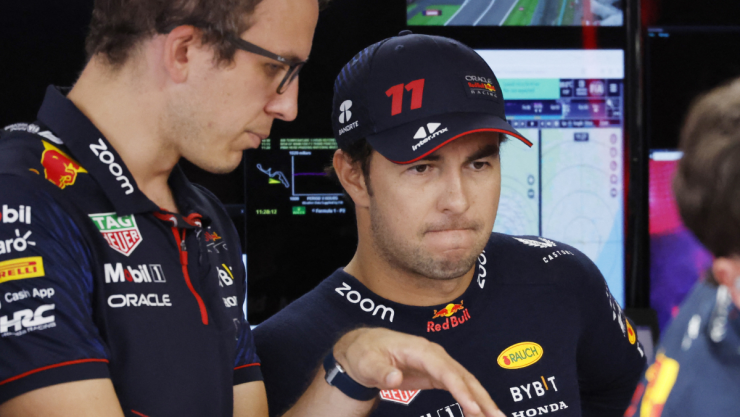 Checo Pérez en Gran Premio de Japón