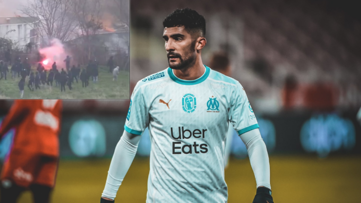 Aficionados del Marsella agreden a Álvaro González