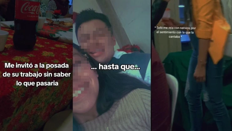 VIDEO: ¿Querida Socia? Mujer descubre infidelidad durante una posada con canción de Jenni Rivera