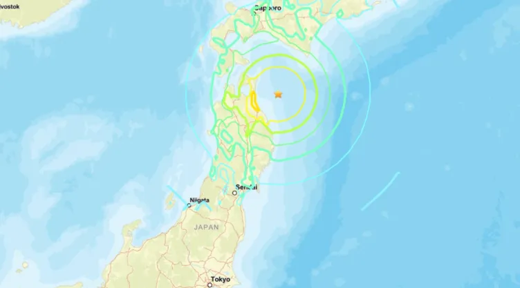 Terremoto en Japón de 7.6 de magnitud; emiten alerta de tsunami
