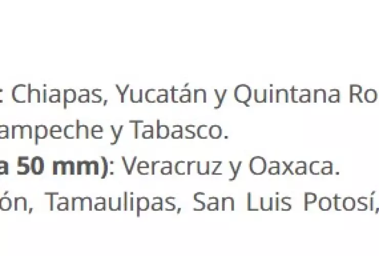 SMN; ¿Se esperan lluvias para Jalisco este domingo 9 de junio?