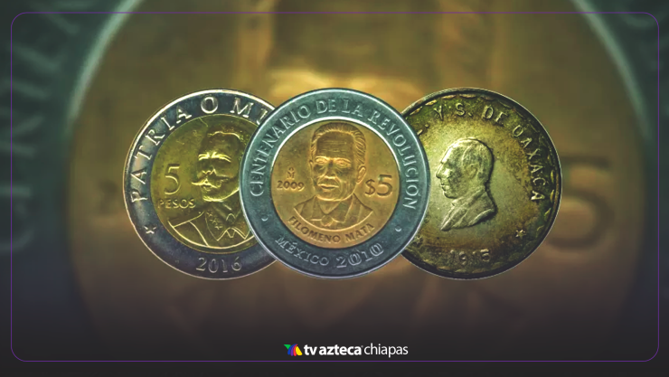 Moneda de 5 en 3 millones de pesos