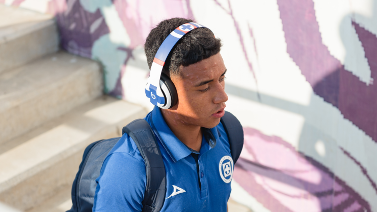 Amaury Morales, jugador canterano de Cruz Azul