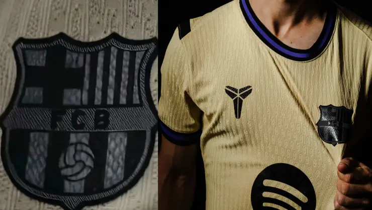 Playera visitante Barcelona Kobe Bryant 2025-2026