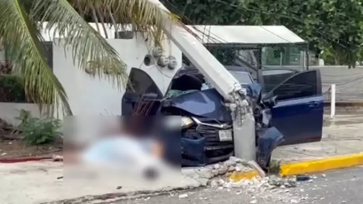 ¡ÚLTIMA HORA! Fuerte accidente en Cancún deja una persona sin vida este 16 de septiembre