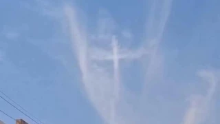 Viernes Santo: se forma una cruz en las nubes durante el viacrucis de HOY 18 de abril en Tejupilco