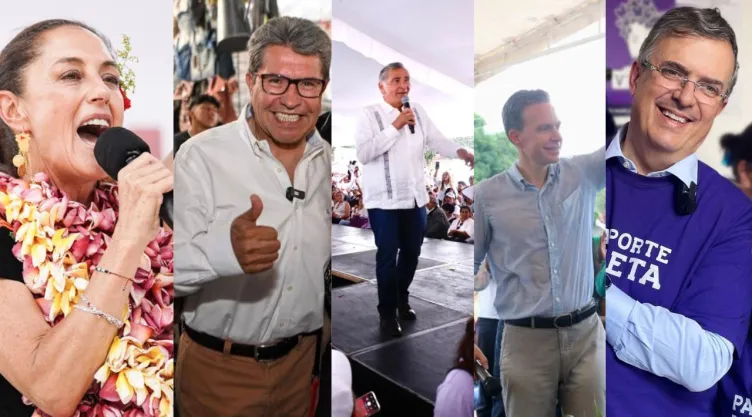 Corcholatas de Morena, ¿qué hicieron hoy los aspirantes?