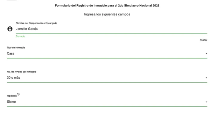 Segundo Simulacro Nacional 2023_ Así puedes registrar a tu casa, escuela o negocio
