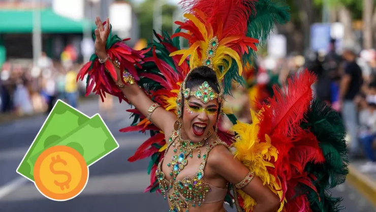 Asistir al Carnaval implica gastos en transporte, comida y acceso a gradas