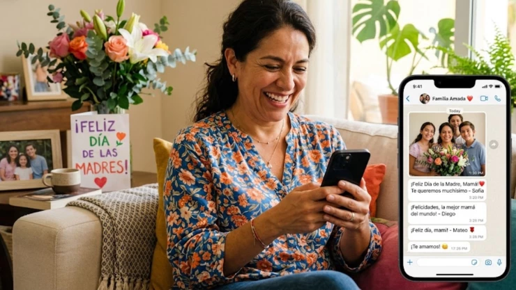 Feliz Día de las Madres 2026: Las 30 mejores frases para enviar por WhatsApp a mamá y compartir en Facebook