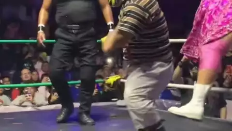 medio metro luchador