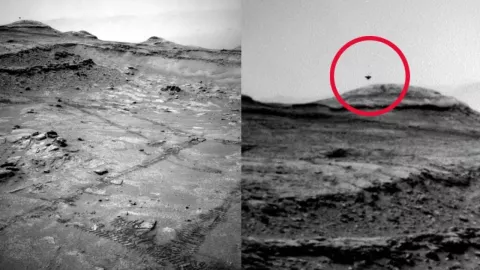 ¿Es un OVNI?; Captan misterioso objeto en nueva imagen de Marte; esto dice la NASA