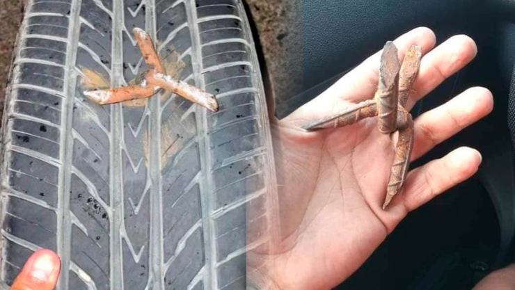 Reportan “ponchallantas” en carreteras de Villaflores, Chiapas