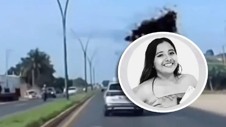 Revelan que FAMILIAR MANEJABA TAXI en el que murió Erika por brutal accidente en Veracruz