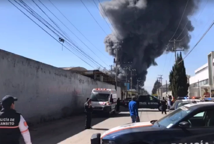 incendio Lerma Edomex