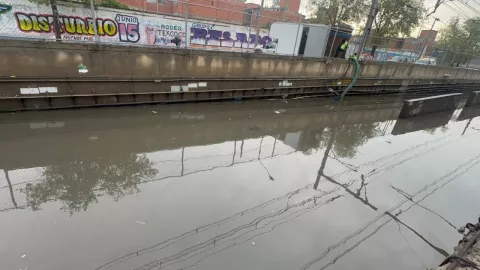 Línea A del Metro CDMX inundada hoy 3 de junio; RTP da servicio provisional