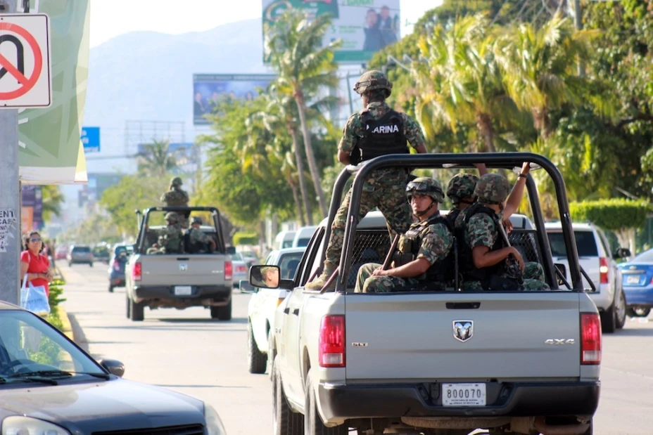 Balacera en Apatzingán