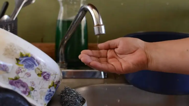 falta de agua Villa Juárez