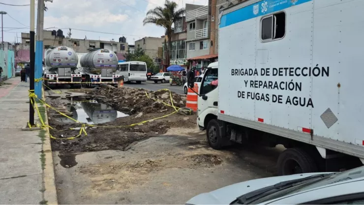 ¿Hay cortes de agua en Venustiano Carranza?: Colonias afectadas por obras en Fray Servando; fecha de restablecimiento