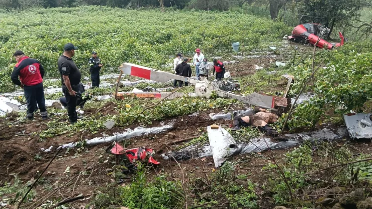 Helicóptero se desploma en el Estado de México; ¿qué se sabe de las víctimas mortales?