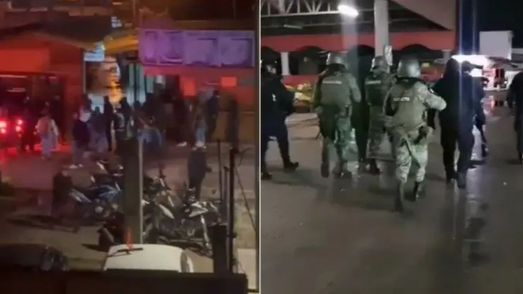 Balacera en San Cristóbal de Las Casas