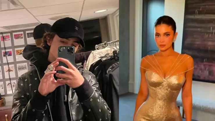 Timothée Chalamet y Kylie Jenner