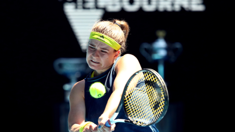 La tenista checa Karolina Muchova 