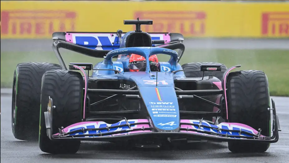 Esteban Ocon Alpine F1