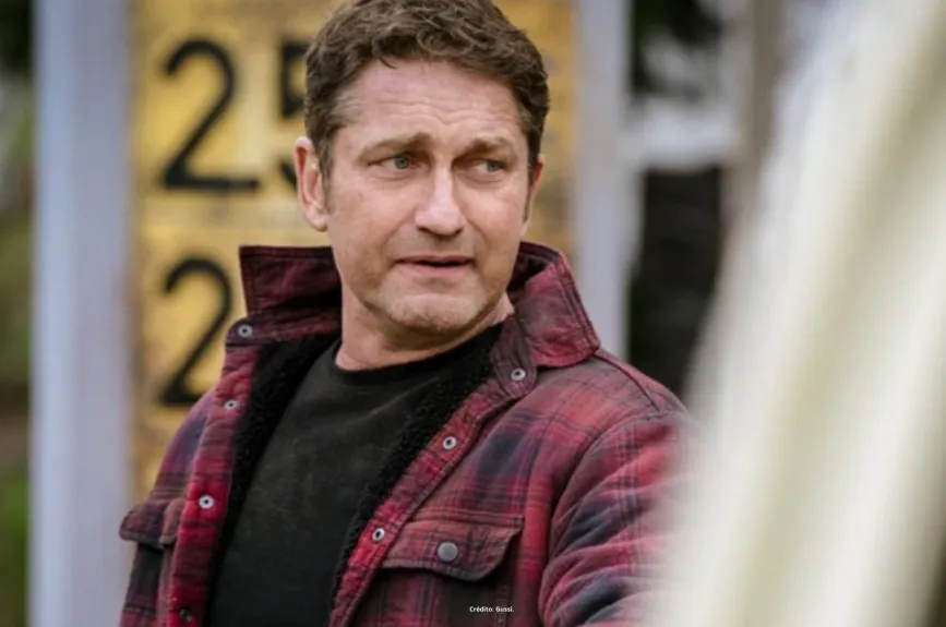 Escenas de la película Agente Bajo Fuego con el actor Gerard Butler con el personaje de Mike Banning. | Estreno Platinum por Azteca 7.