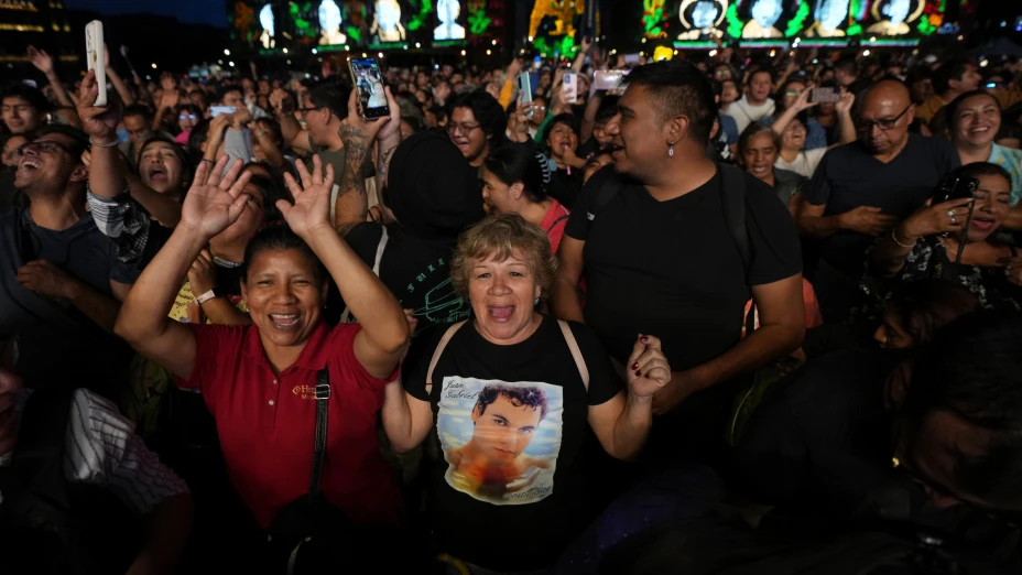 Juan Gabriel en el Zócalo