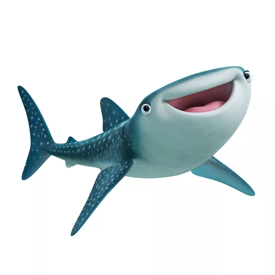 Buscando a Dory, Destiny Tiburón ballena