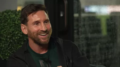 Lionel Messi entrevista Luzu TV
