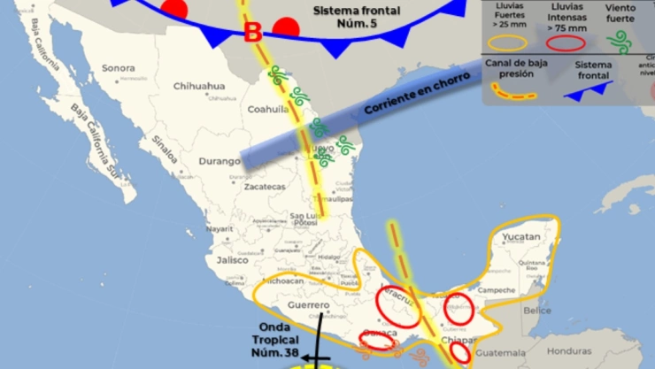 clima mexico 21 de octubre