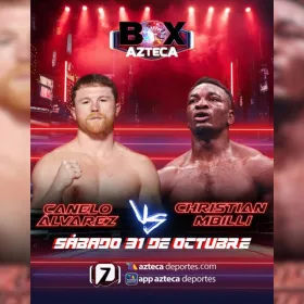OFICIAL: Azteca 7 transmitirá el pesaje entre Saúl ‘Canelo’ Álvarez vs. Mballi; así podrás verlo en vivo