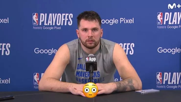 Luka Doncic conferencia de prensa