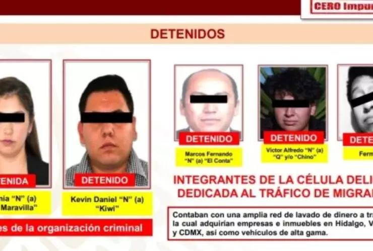 Mujer Maravilla trafico de personas