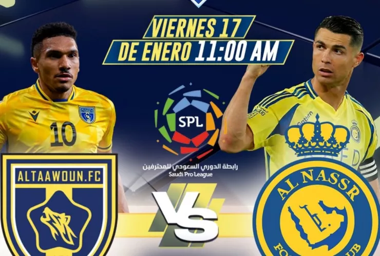Ve EN VIVO el partido de Cristiano Ronaldo Al Nassr vs Al Taawon