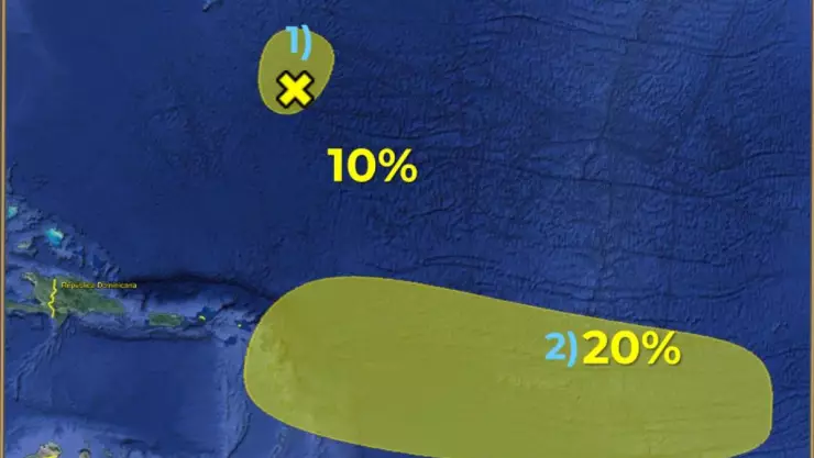 Conagua vigila DOS ZONAS DE BAJA PRESIÓN en el Atlántico ¿Qué estados amenaza_?