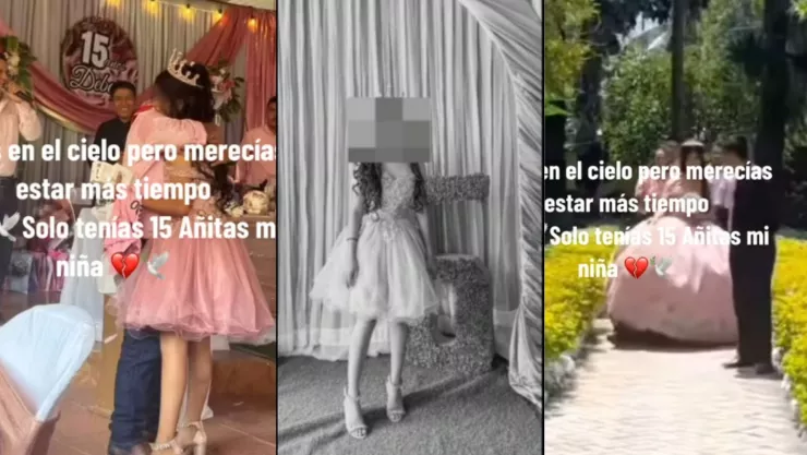 Así fue la fiesta de quinceaños de la joven que murió electrocutada